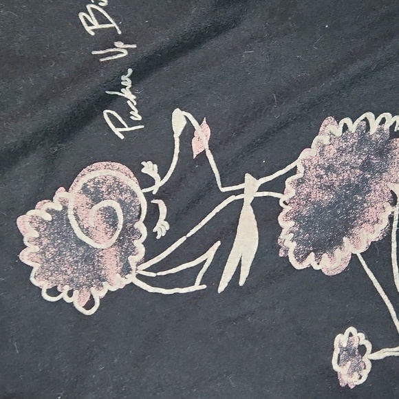 French Kitty Y2k Babydoll Fitted Graphic Tee shirt - Picture 6 of 6